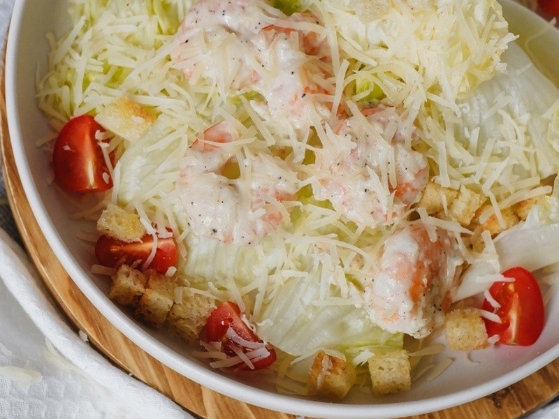 Цезарь с креветками