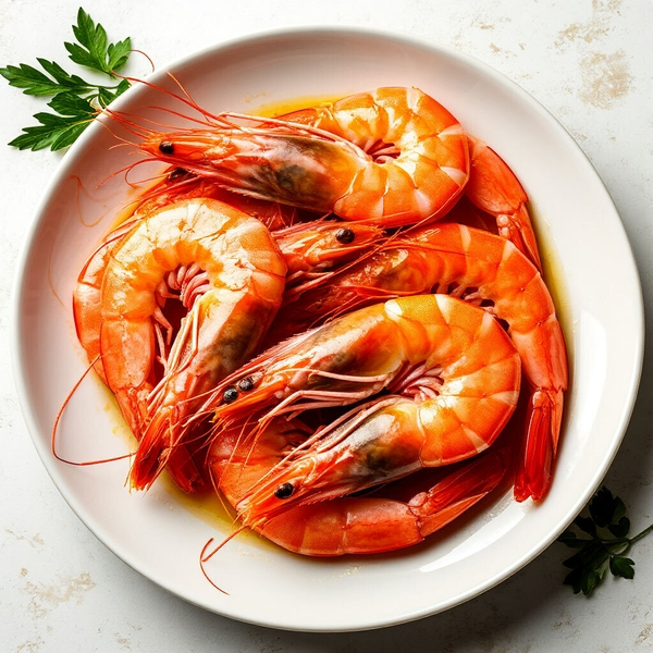 Креветки к пиву (отварные)