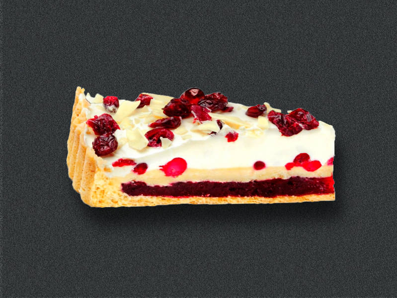 Торт брусничный