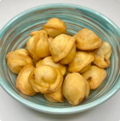 Жареные пельмени