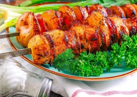 Картофель с салом