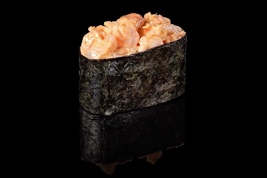 Гункан с креветкой спайси