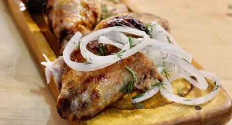 Шашлык из курицы
