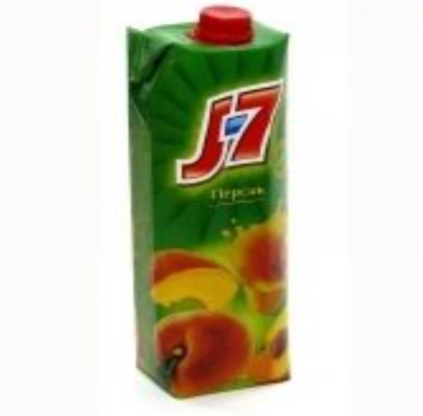 Сок J7 персик 1 л