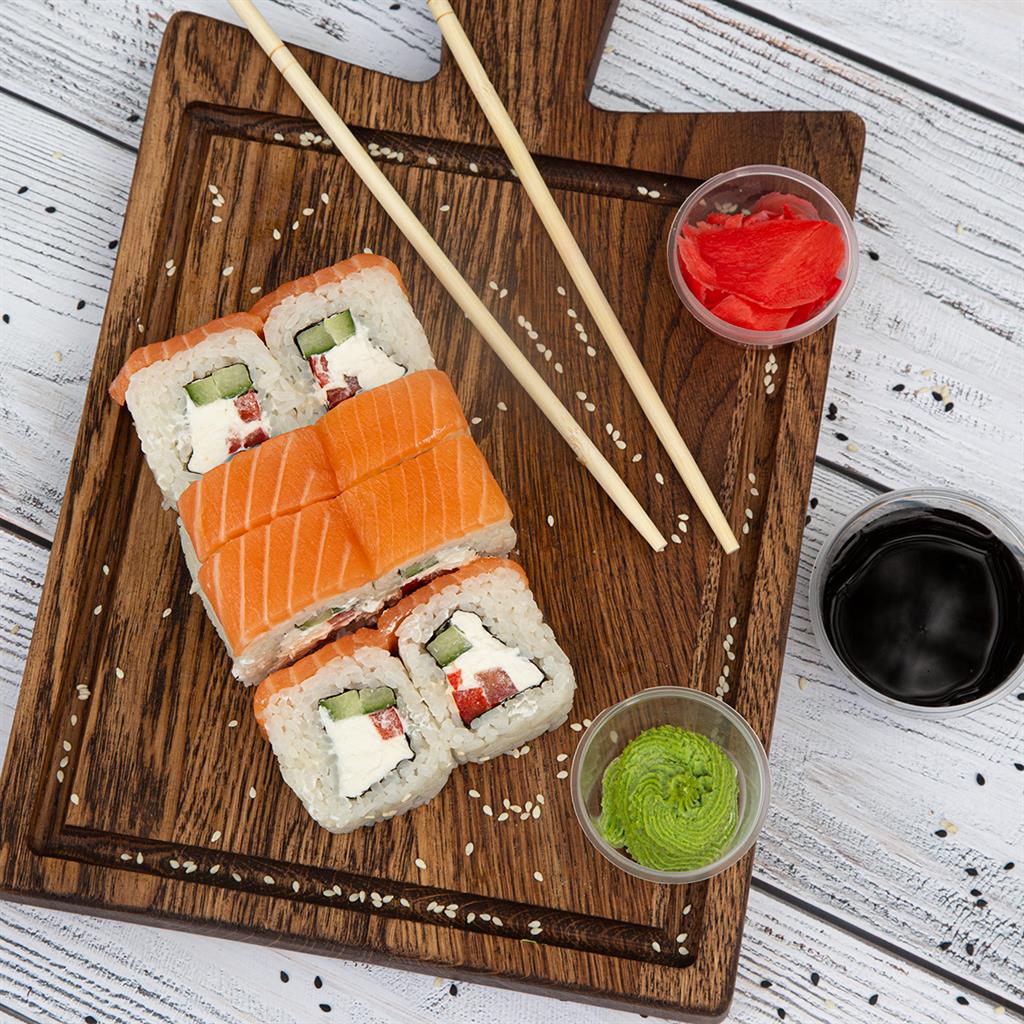 Ролл Филадельфия с овощами