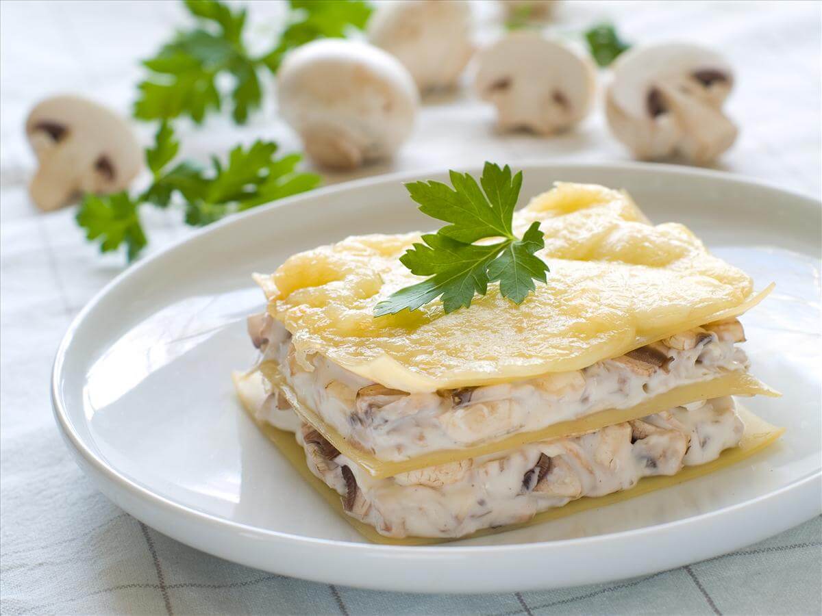 Лазанья с курицей