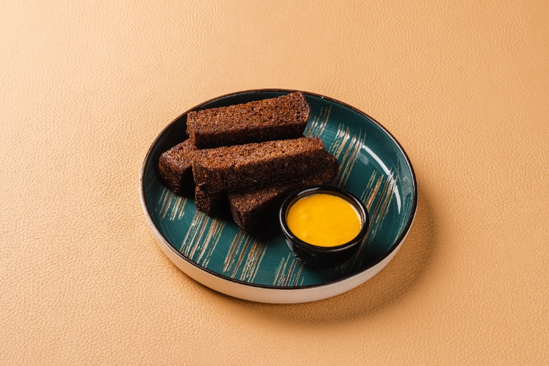 Гарлики с сырным соусом