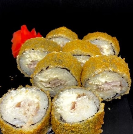 Жареный с угрем