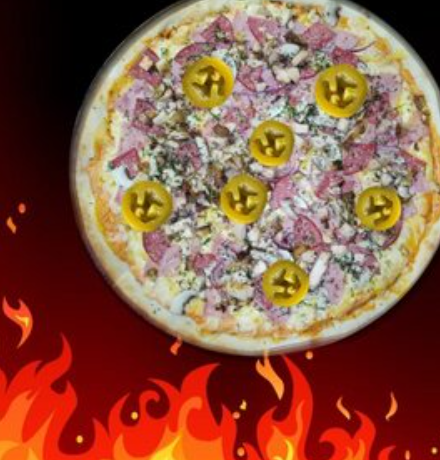 Острая Мясная с халапеньо 40 см