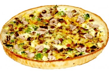 Пирог с мясом (открытый)