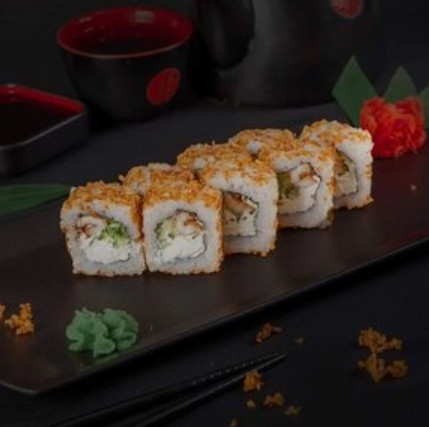 Ролл с Угрем таманеги и сливочным сыром