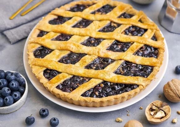 Черничный тарт