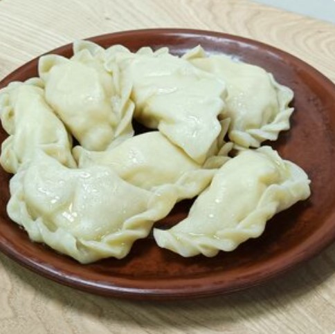 Вареники с картоф. и луком постные