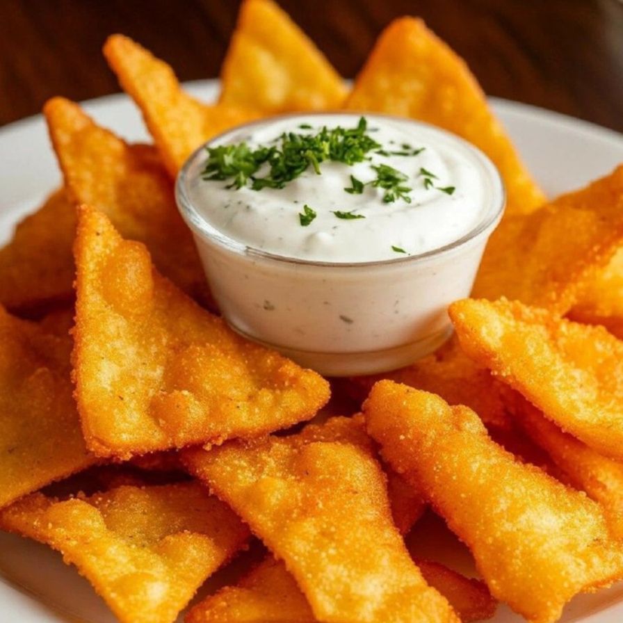 А-ля НАЧОС + фирменный СОУС