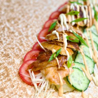 Шаурма классическая с курицей