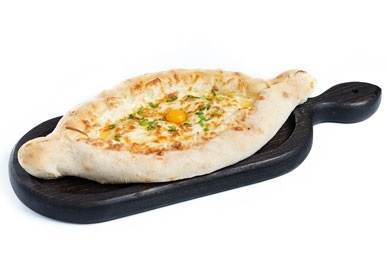 Хачапури с курицей и грибами
