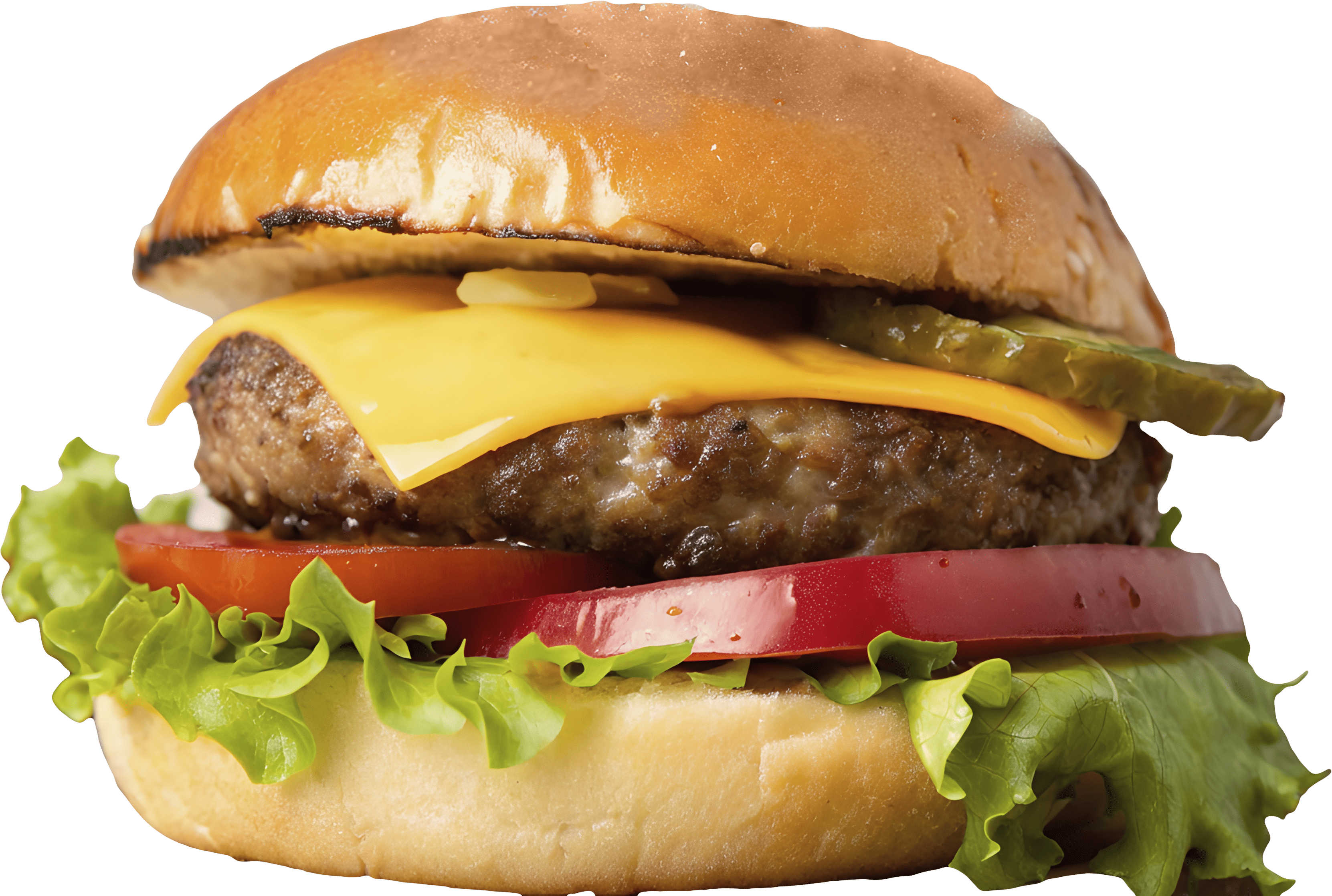 Релиш бургер с котлетой из говядины