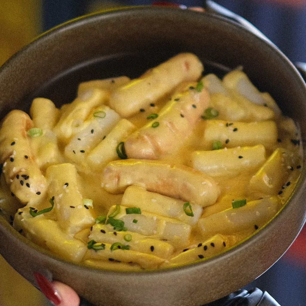 Токпокки с сыром