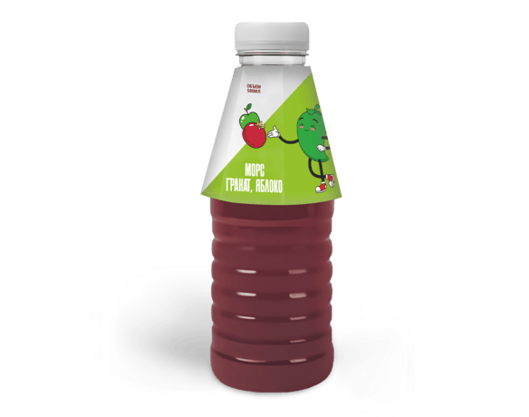 Морс Гранат, яблоко 0.5л
