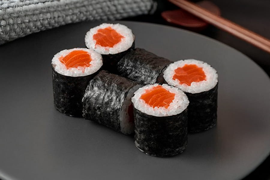 Ролл с Копчёной Сёмгой