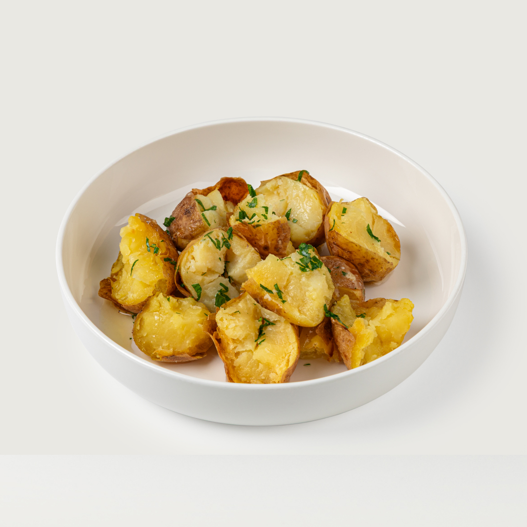 Запечённый картофель с топлёным маслом