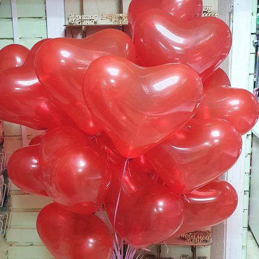 Валентинки 21шт