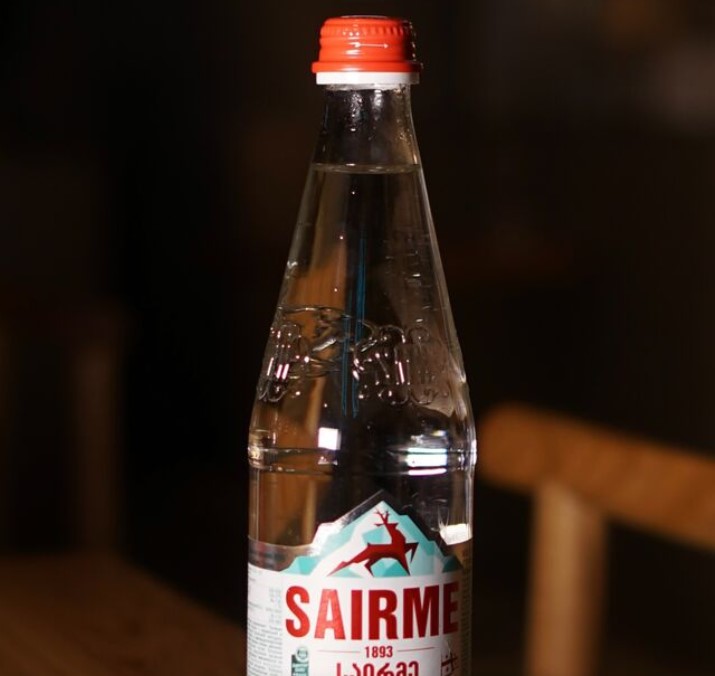 Вода Sairme с газом