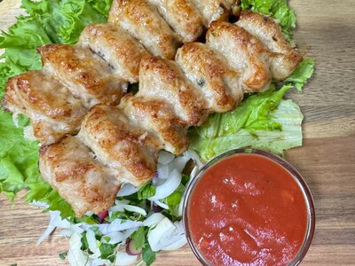 Люля-кебаб из курицы