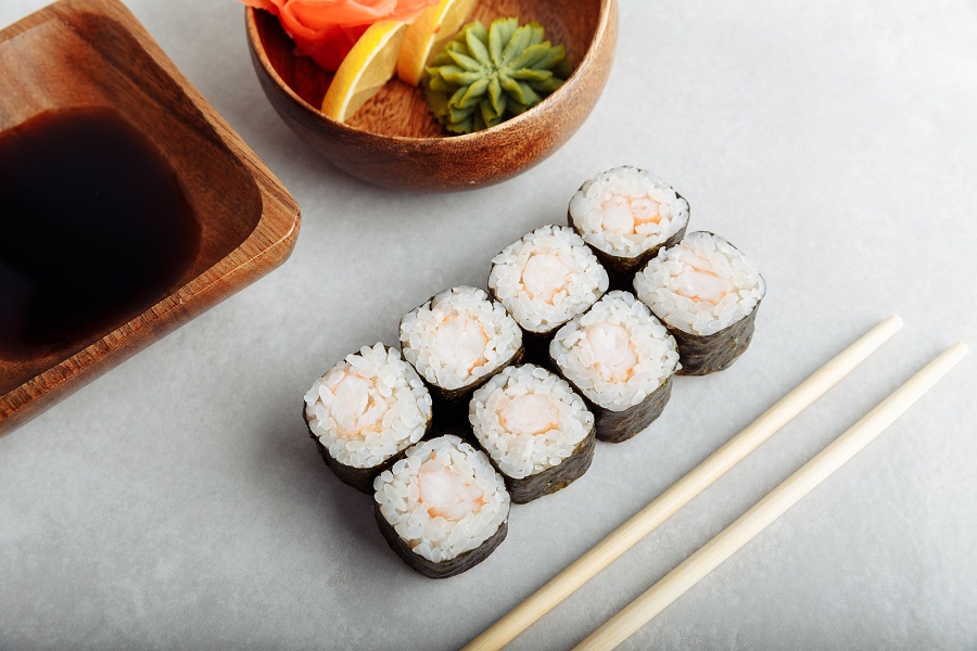 Маки с Креветкой