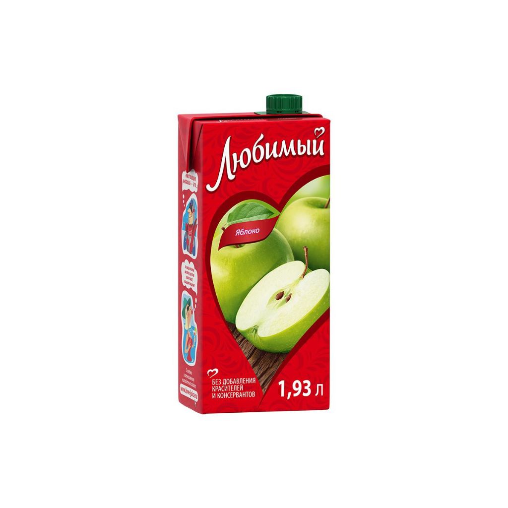 Сок Любимый Яблоко