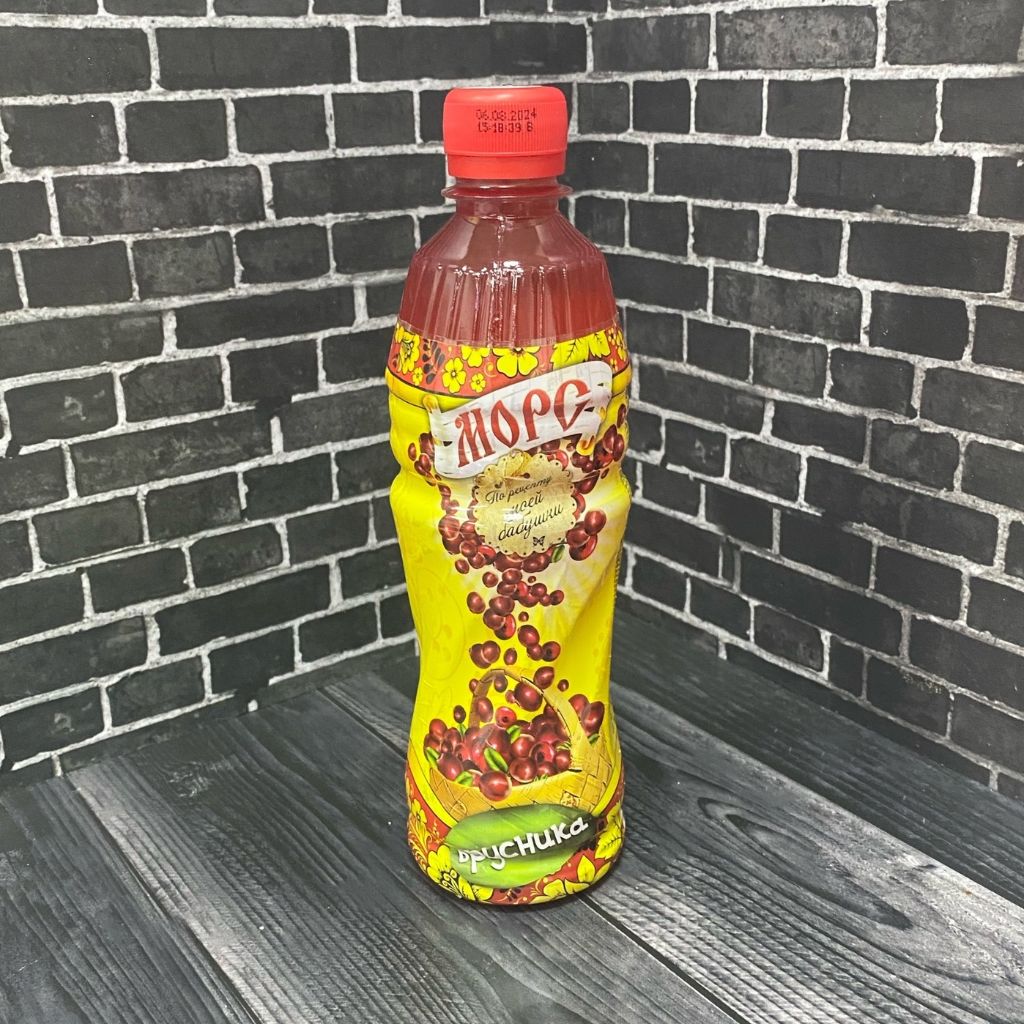 Морс брусничный 0,5л