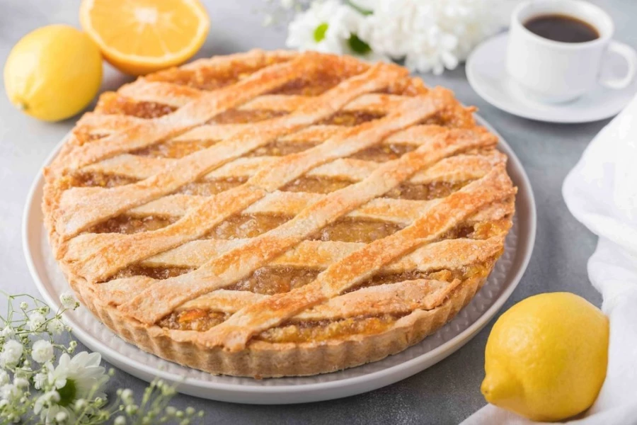 Лимонный тарт