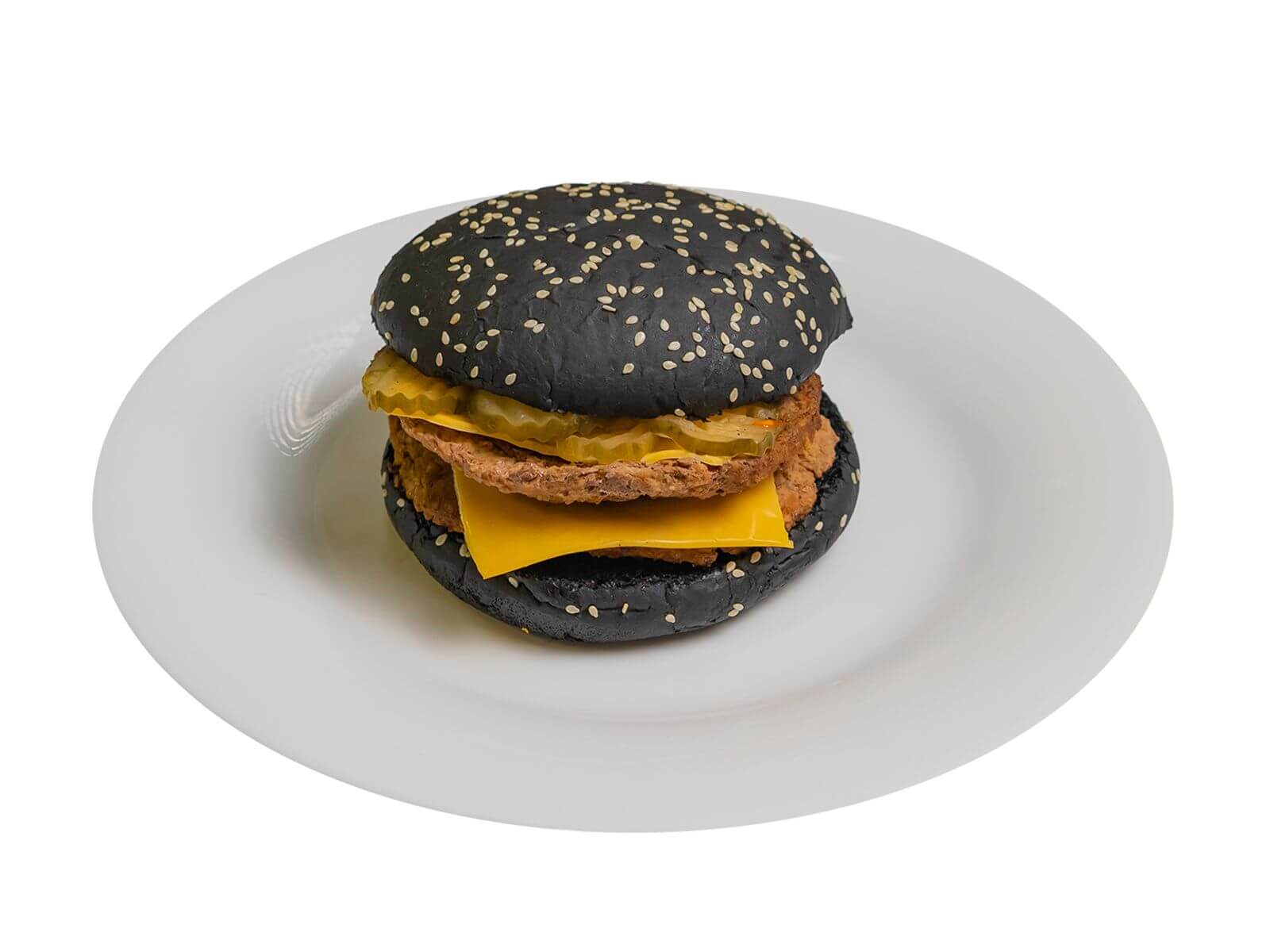 Двойной блэк чизбургер