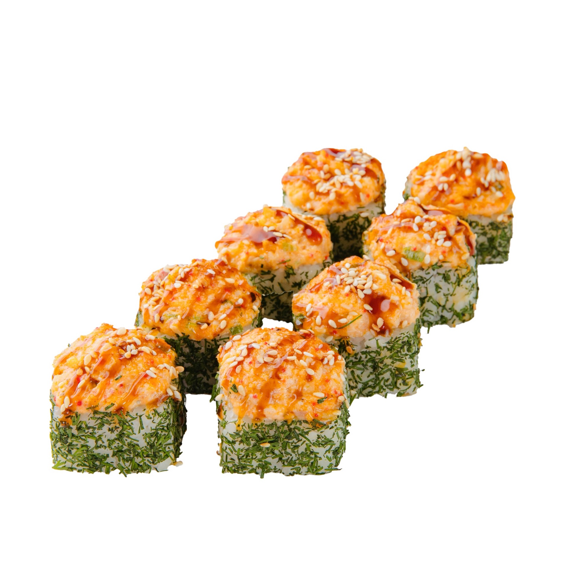 Запеченый Острый Ролл с курицей