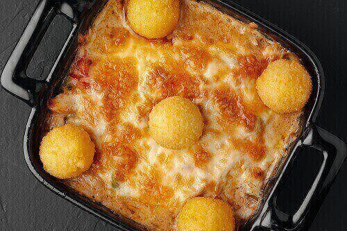 Запеч. свинина с овощами