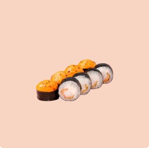 Ролл Мини Запеченный с Курицей