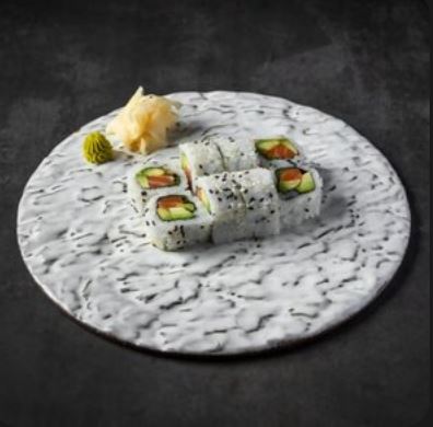 Лосось и авокадо