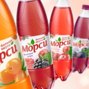 «Морс клюквенно-брусничный» 0.5л