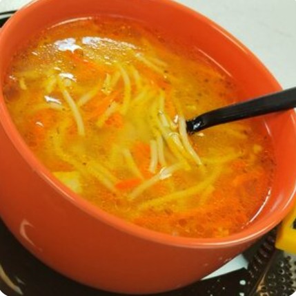 Суп лапша куриная
