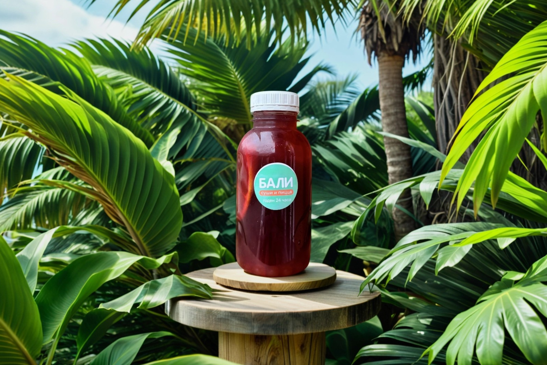 Бабл Ти Малина-Гаува-Грейпфрут