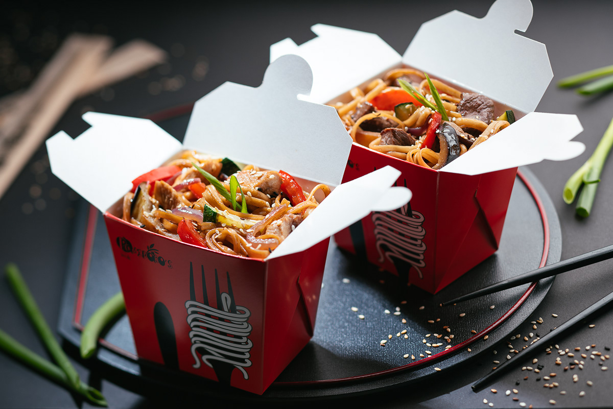 WOK Лапша со свининой