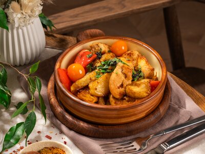 Оджахури с курицей