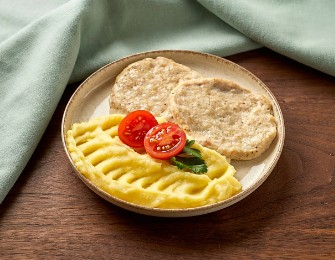 Куриные котлеты с пюре