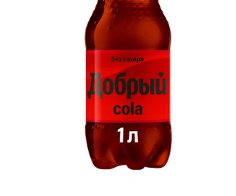 Кола без сахара 1 л.
