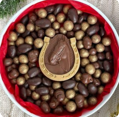 Новогодний набор драже в шоколаде Подкова на удачу