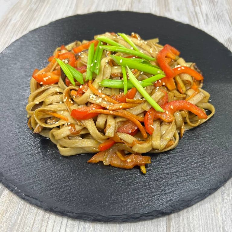 Удон с овощами