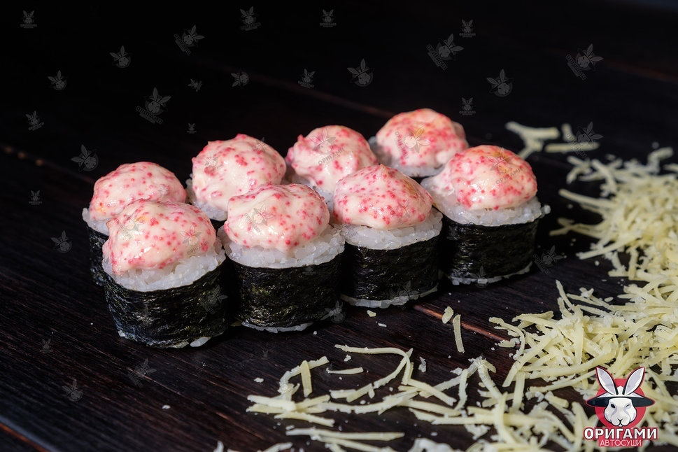 Запечённый ролл с курицей