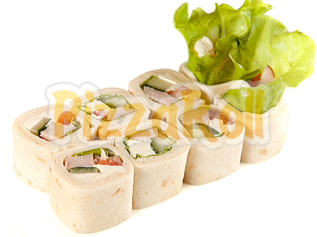 Ролл Мексика с курицeй