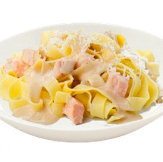 Паста с лососем