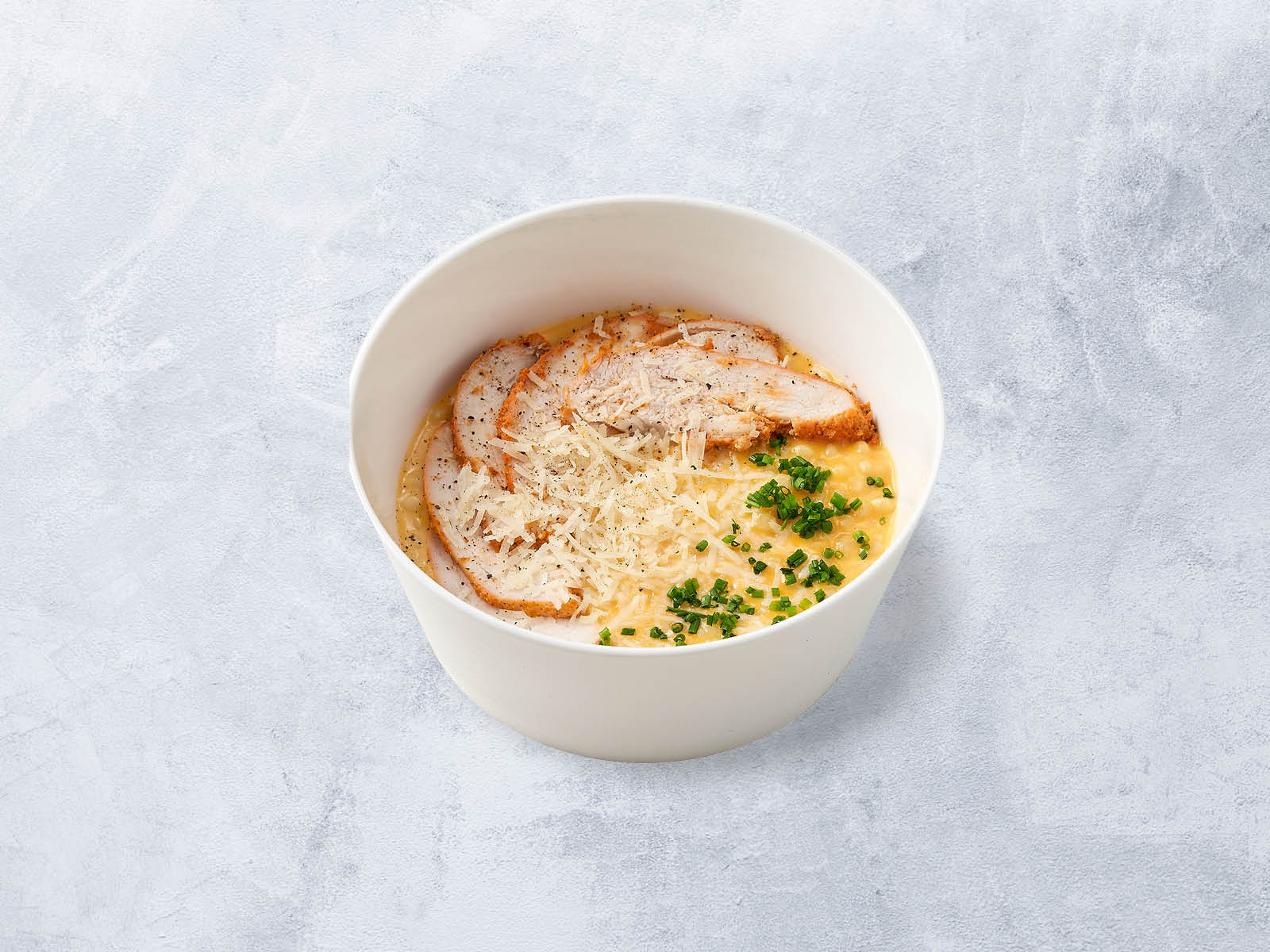 Мак энд чиз с курицей.